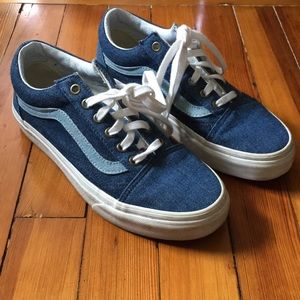 Vans Sneakers Denim Women’s Size 7.5